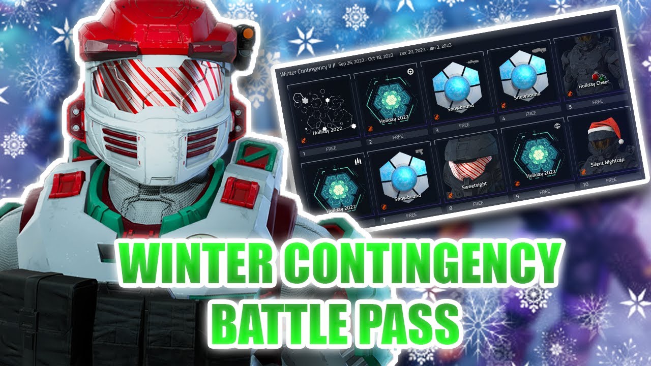 The FULL FREE Holiday Event Pass Rewards For Halo Infinite Has Been Leaked!