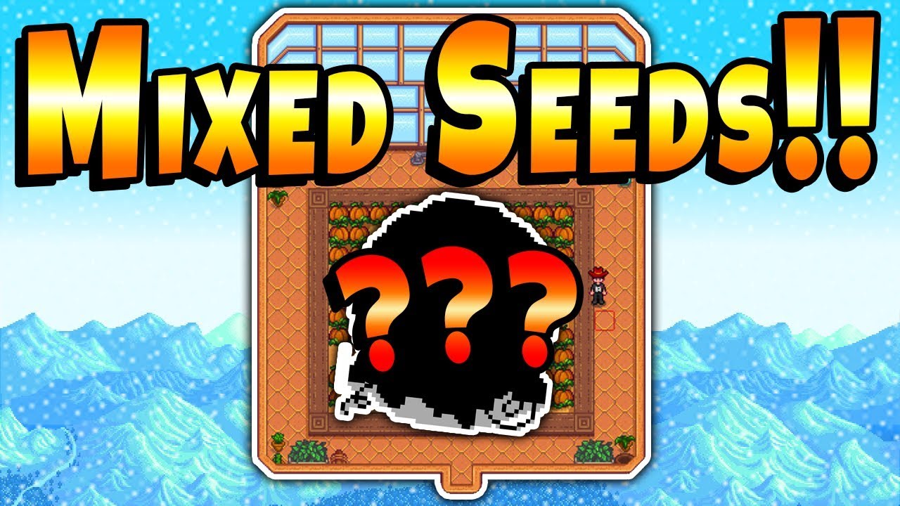 Mixed Winter Seeds = GIANT PUMPKINS? - Stardew Valley