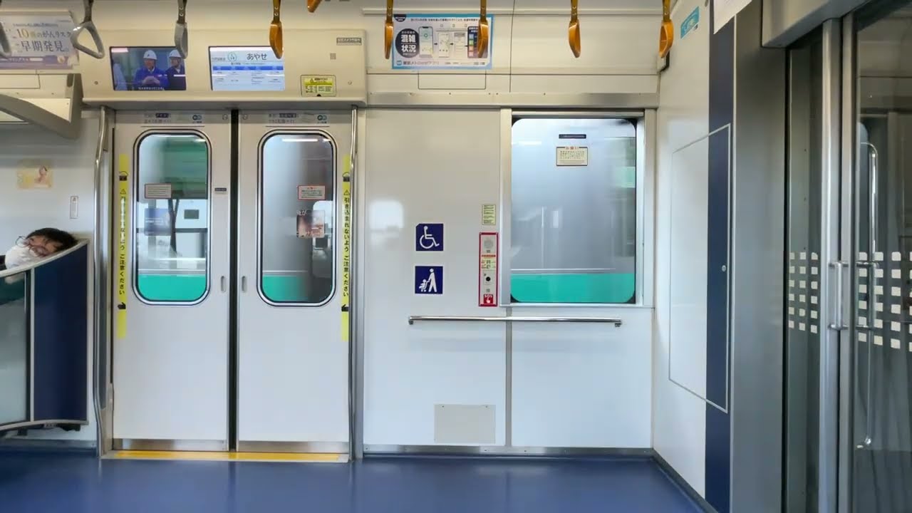 【東芝IGBT-VVVF・PMSM】東京メトロ16000系16109F走行音　大手町〜綾瀬