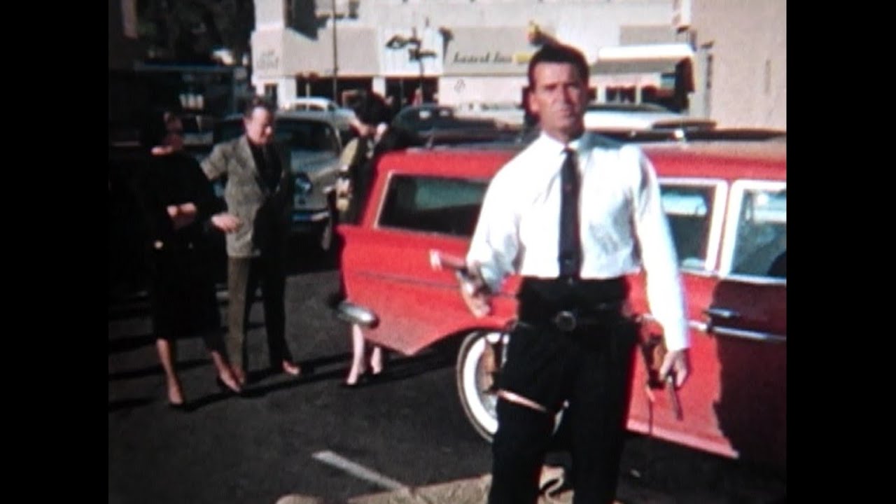 James Garner working with Joe Bowman - Hollywood  1959