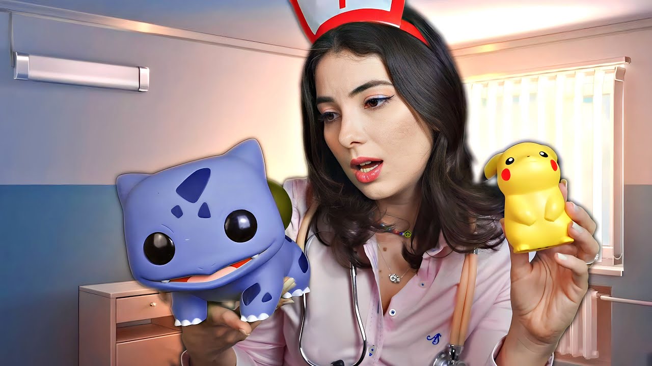 ASMR ENFERMEIRA JOY - POKÉMON | Sweet Carol