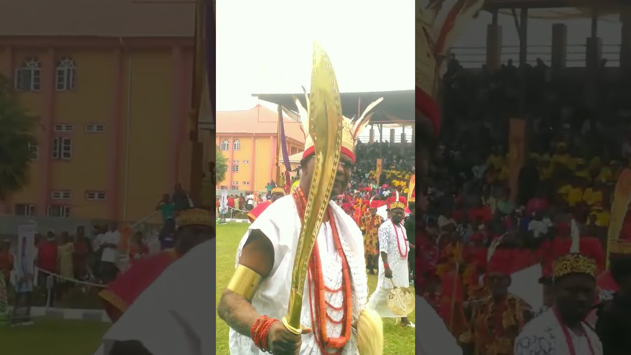 Royal Blessings from the Obi of Onitsha #shorts