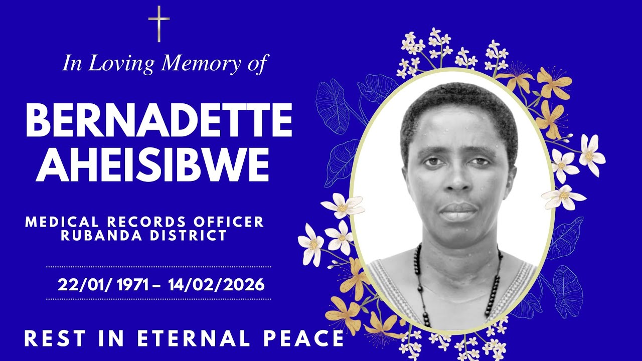 REQUIEM MASS FOR THE LATE BERNADETTE AHEISIBWE - MEDICAL RECORDS OFFICER RUBANDA DISTRICT, 19.2.2026