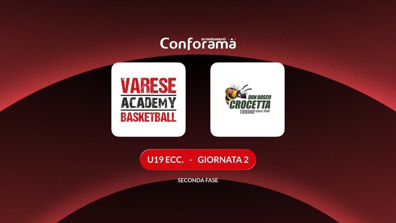 U19: Varese Academy 🆚 Don Bosco Crocetta