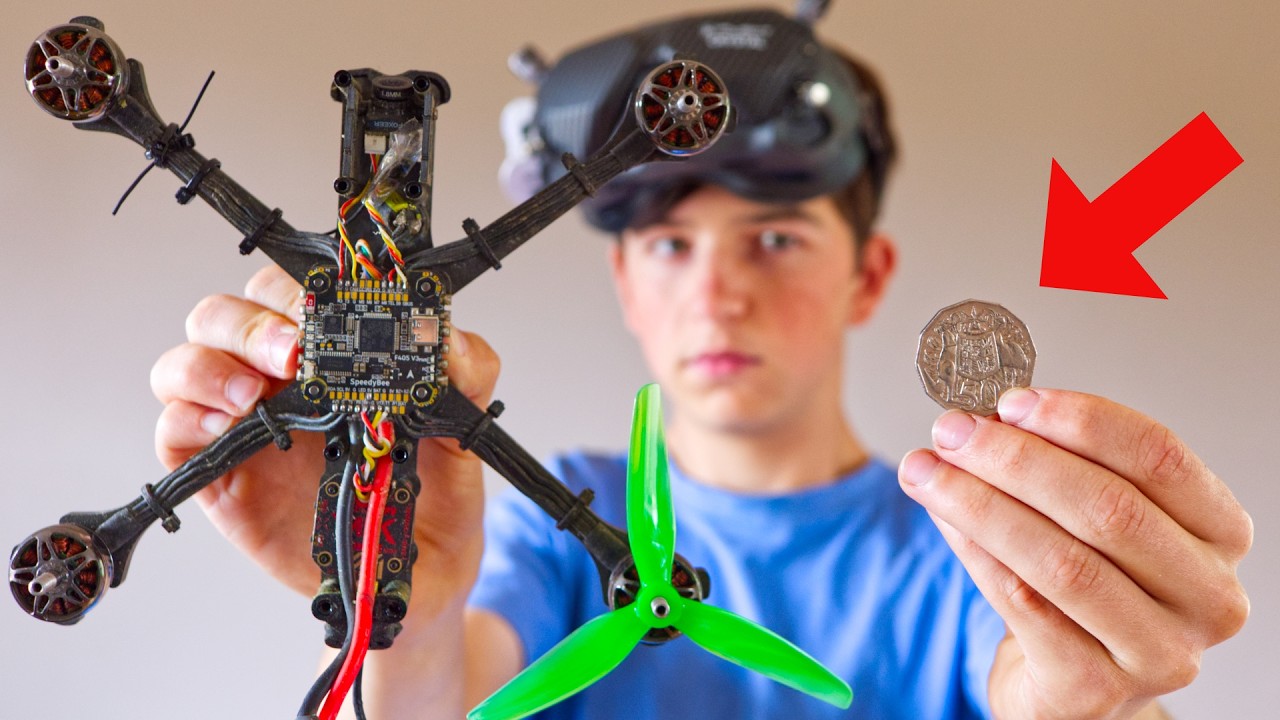 Я построил самый дешевый дрон FPV, который стоит иметь