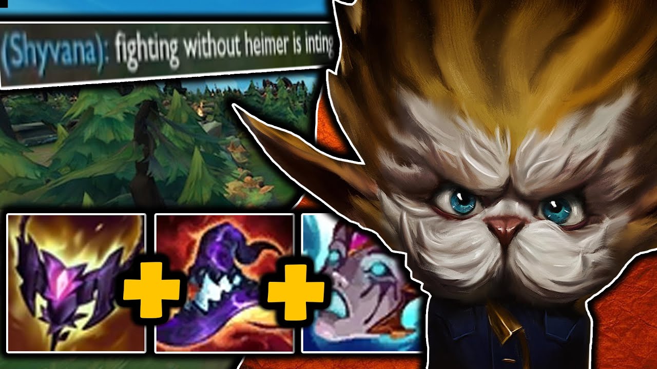 This why you don't fight without the Heimerdinger Master....