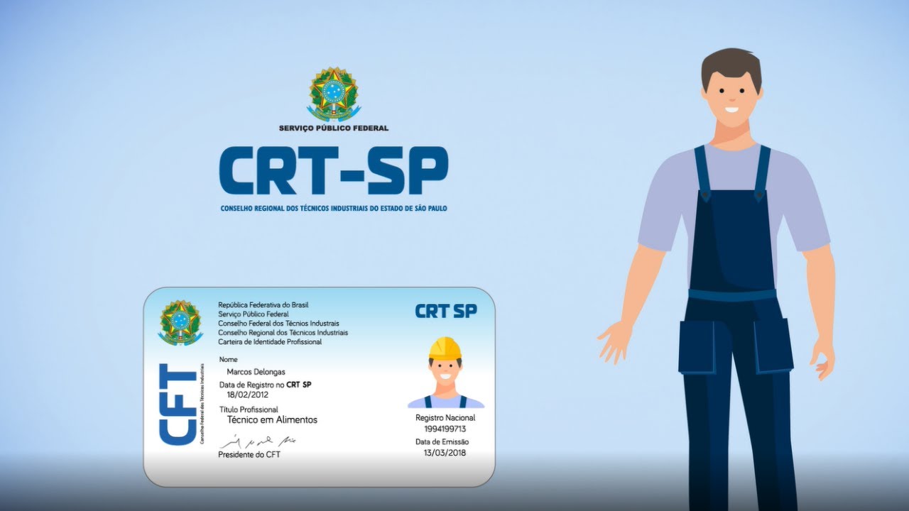 Saiba como fazer o seu registro profissional online no CRT-SP