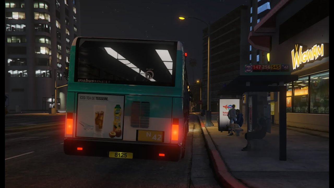 GTA 5 - French Concept RATP Réseau de Bus