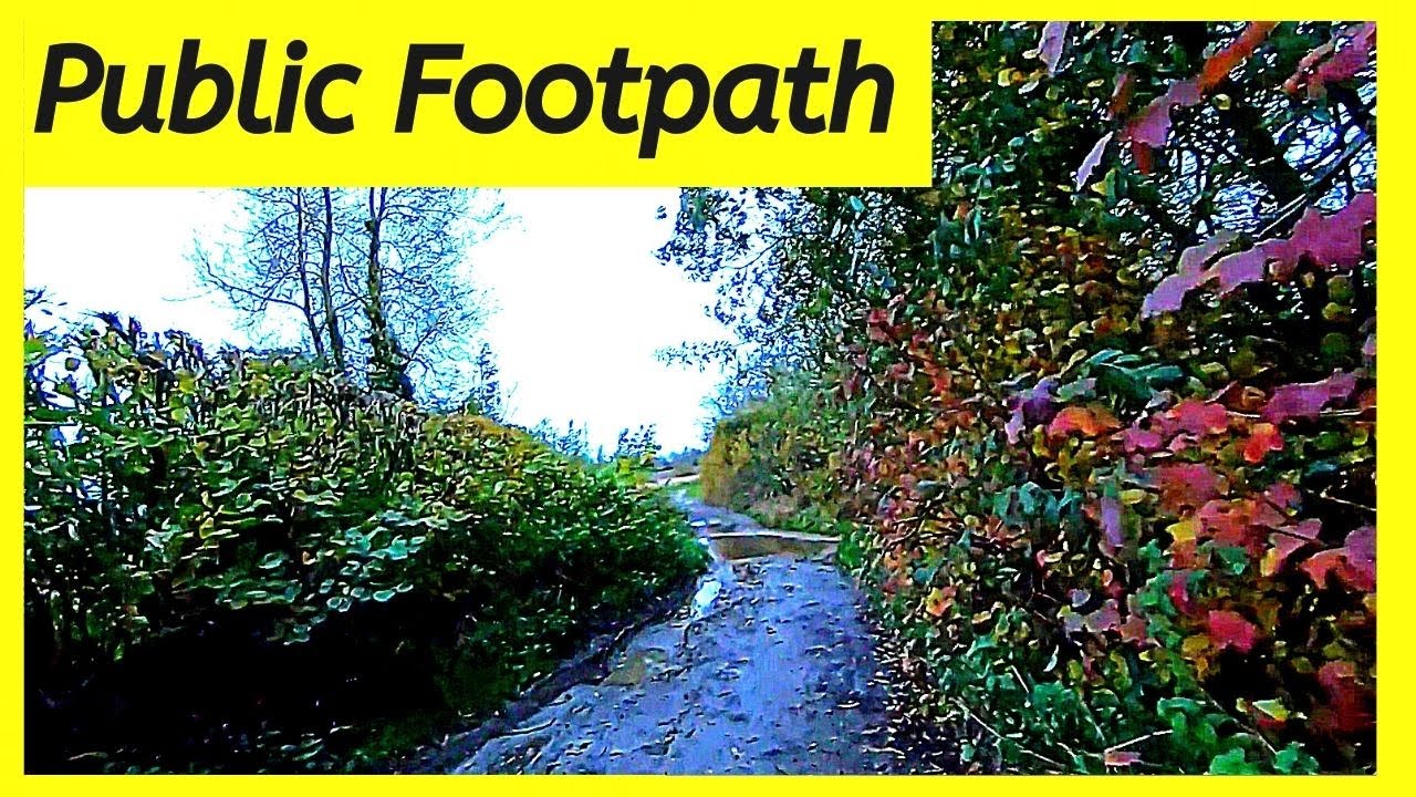 Great British Country Walk - Public Footpath - Great Britain Country Walk Video