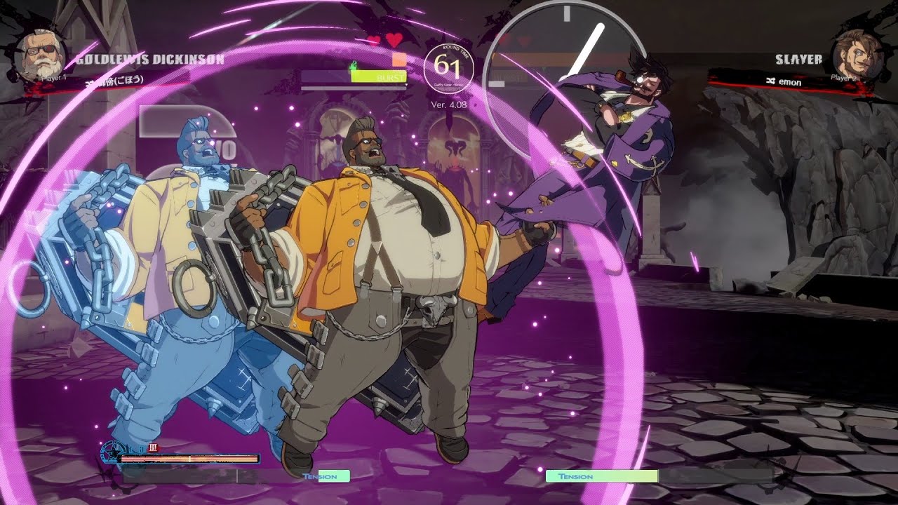 Goldlewis Dickinson vs Slayer (High Level Gameplay) - Guilty Gear Strive