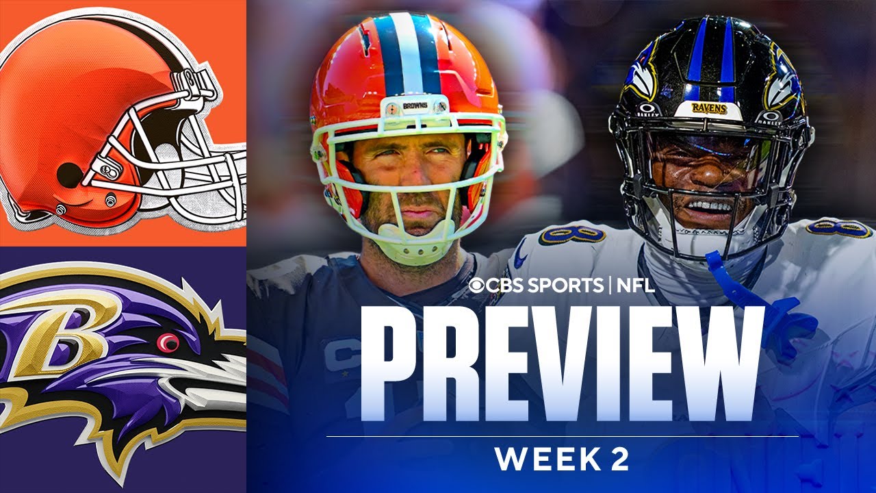 NFL Week 2 Game Preview & Predictions: Browns at Ravens