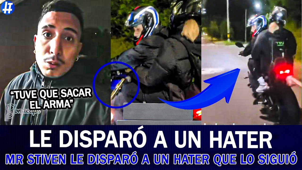 MR STIVEN LE D*SPAR&Oacute; A UN HATER QUE LO SIGUI&Oacute;