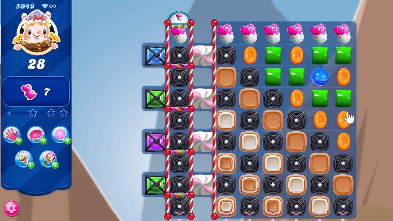 Candy Crush Saga LEVEL 5049 NO BOOSTERS (new version)🔄✅