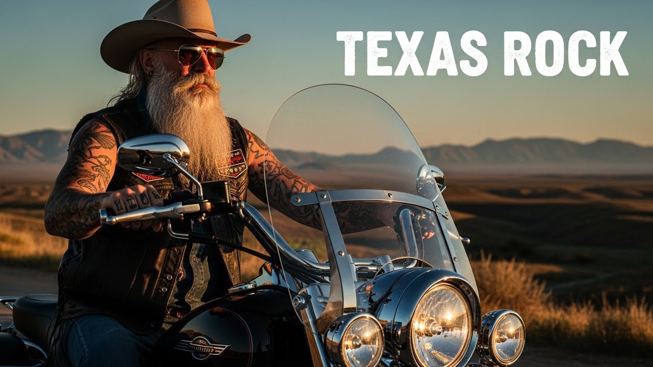 Outlaw Biker Texas Heat – Rock N Roll Rebels & Whiskey Blues Drive