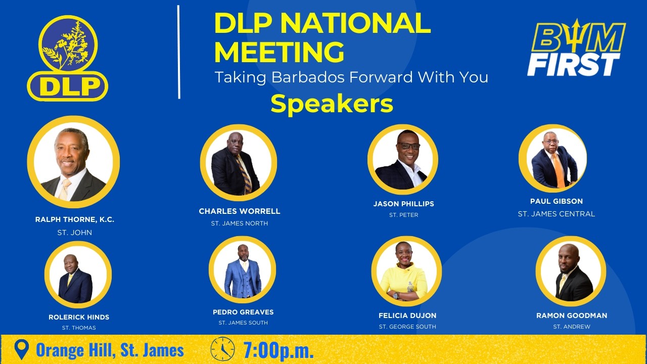 DLP NATIONAL MEETING |  ORANGE HILL, ST. JAMES