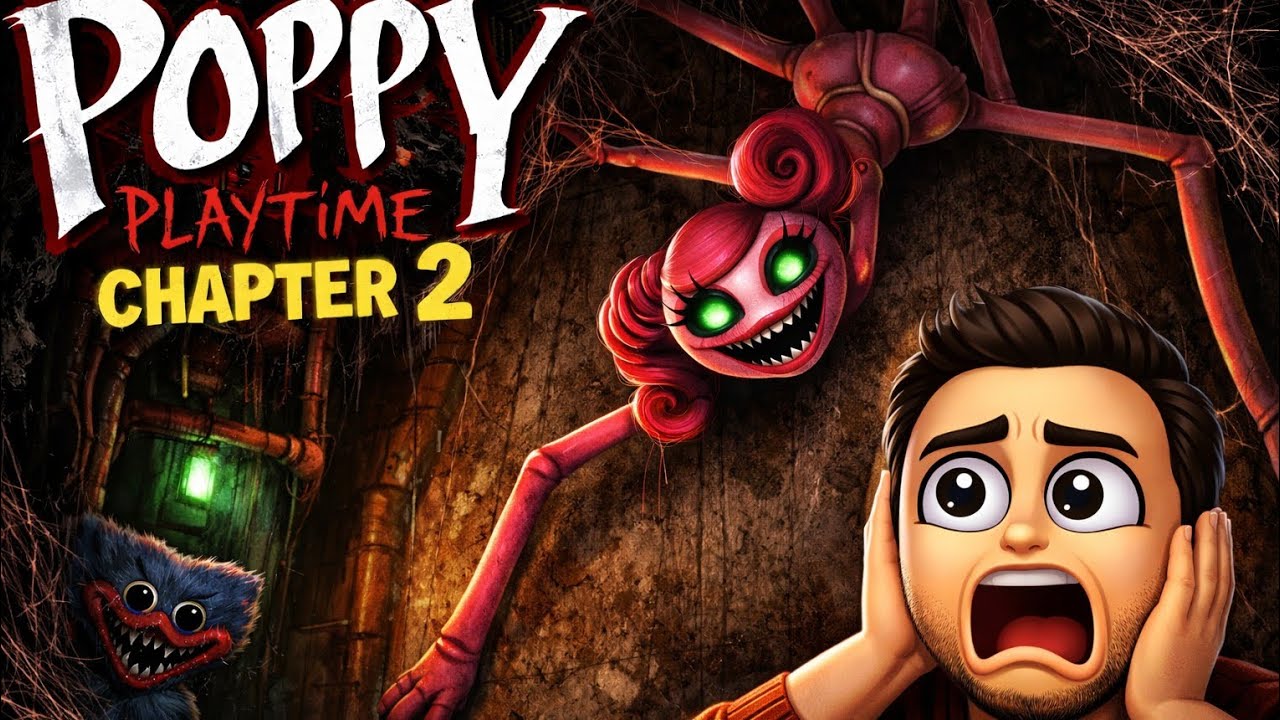 This Mommy is very scarry poppy play time  chapter 2 fly in a web 