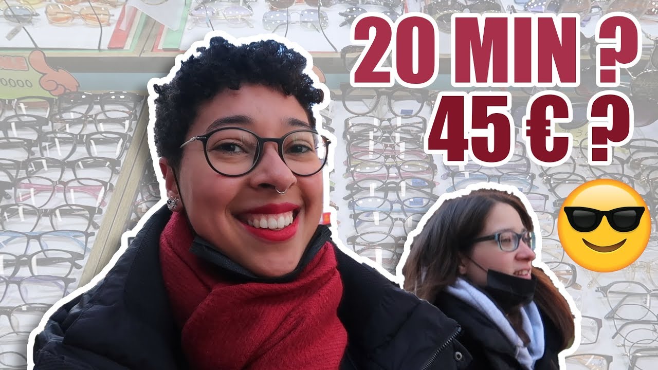 Une paire de lunettes en 20min, pour 45€ ??!! (Corée du Sud)