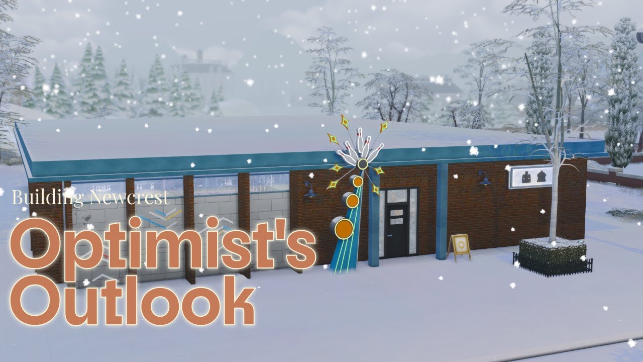 Let’s hang and build a bowling alley ☕️ Sims 4 Relaxing Lo-fi Build (no talking)