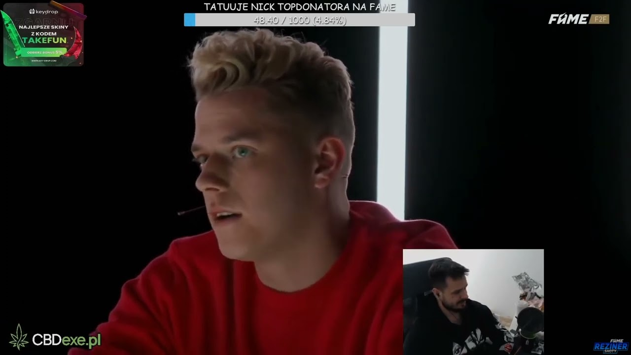 NITRO NISZCZY UNBOXALLA NA F2F FAME MMA 13 + REAKCJA TAKEFUNA  | Reziner SHOTY reupload