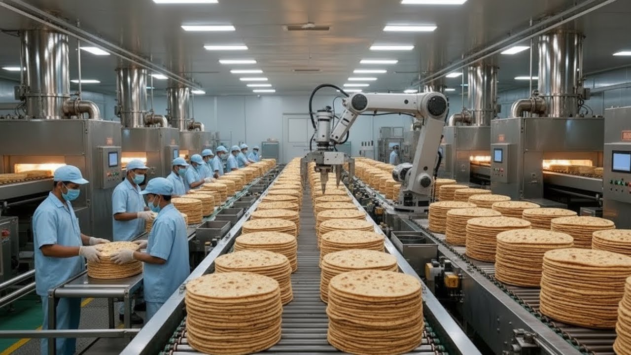 Modern Chapati Production Explained: From Wheat to Finished Flatbread”