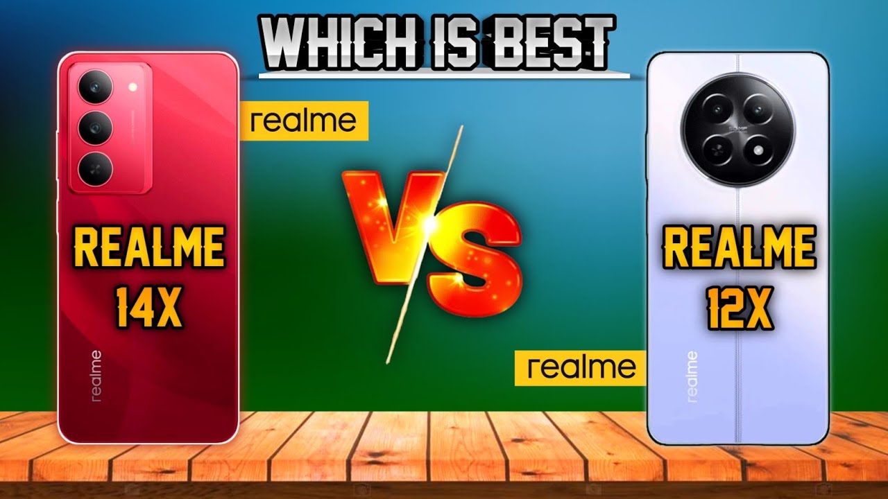 Realme 14x Vs Realme 12x ⚡ Realme 12x Vs Realme 14x ⚡ Which Is Better