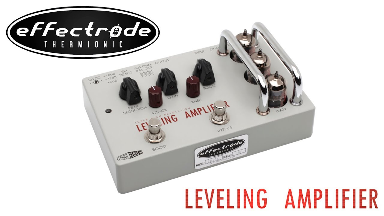 Effectrode Leveling Amplifier | 1-Minute Demo (Telecaster)