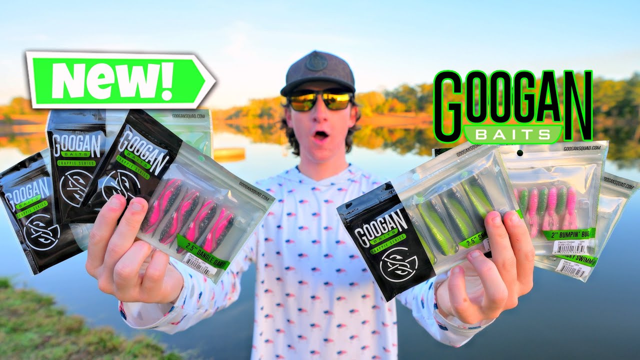 Fishing With The BRAND NEW Googan Crappie Baits (Surprising Catch)