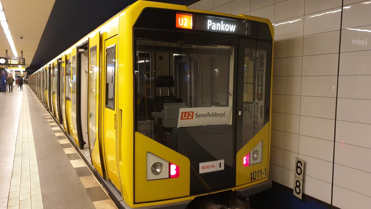 U-Bahn Berlin|Mitfahrt im HK06 auf der U2 von Senefelderplatz bis Pankow