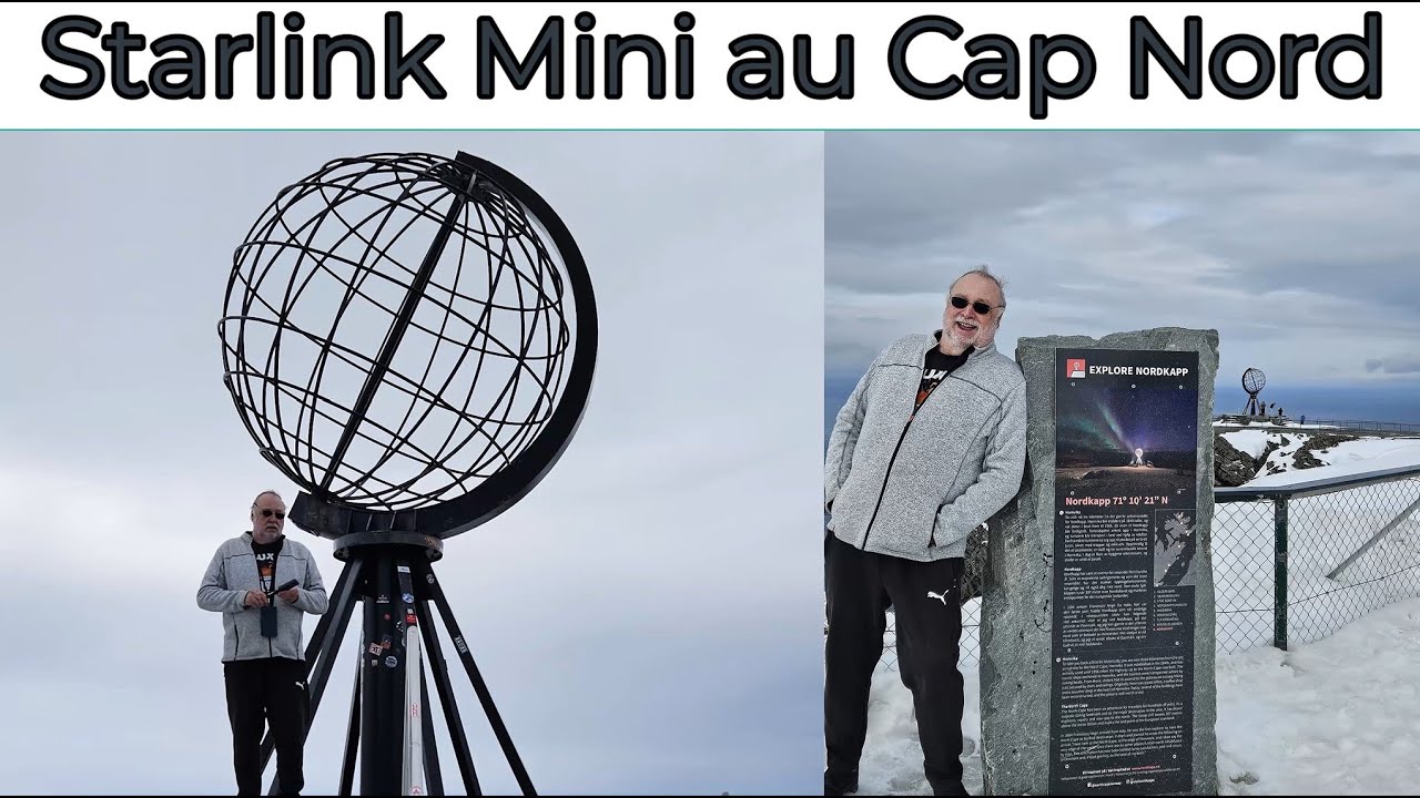 (45) Starlink Mini au Cap Nord sur mon camping-car, retour d'expérience après 11 000 km et 10 Pays