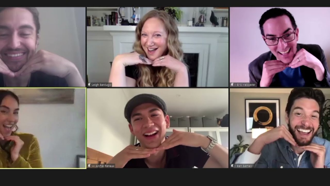 Shadow and Bone VIRTUAL MEET & GREET on Zoom with the cast and writers | May 8, h 19.22, group D