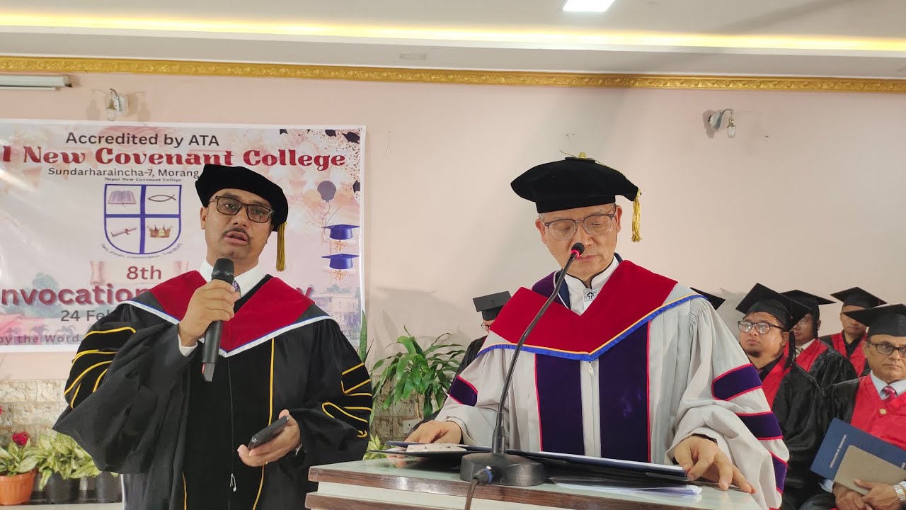 #NepalNewCovenantCollege#8th Convocation Ceremony26 February 2026#Congratulations💐👏