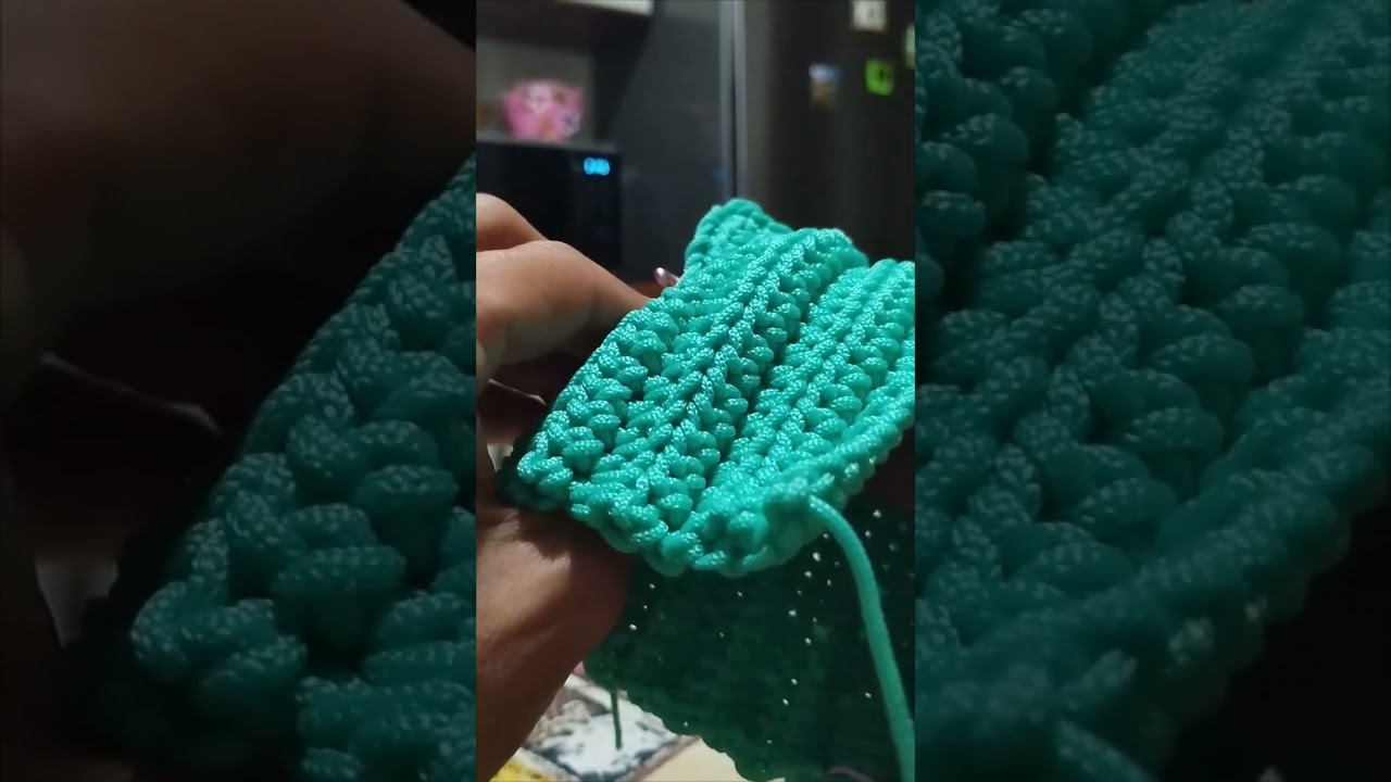 Tutorial portafoglio uncinetto facilissimo ❤️