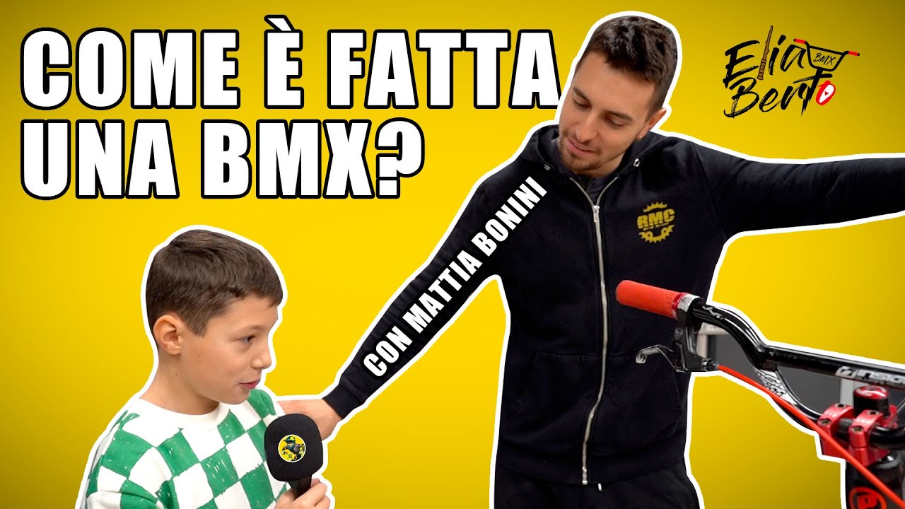 I componenti di una bici BMX race con Mattia Bonini | Trilogia della BMX