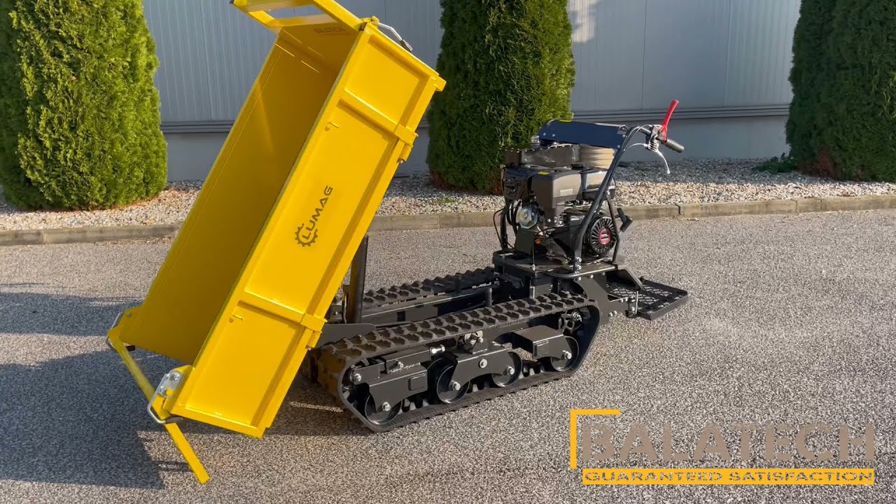 BALATECH s.r.o. Benz&iacute;nov&yacute; p&aacute;sov&yacute; minidumper LUMAG MD800HPRO