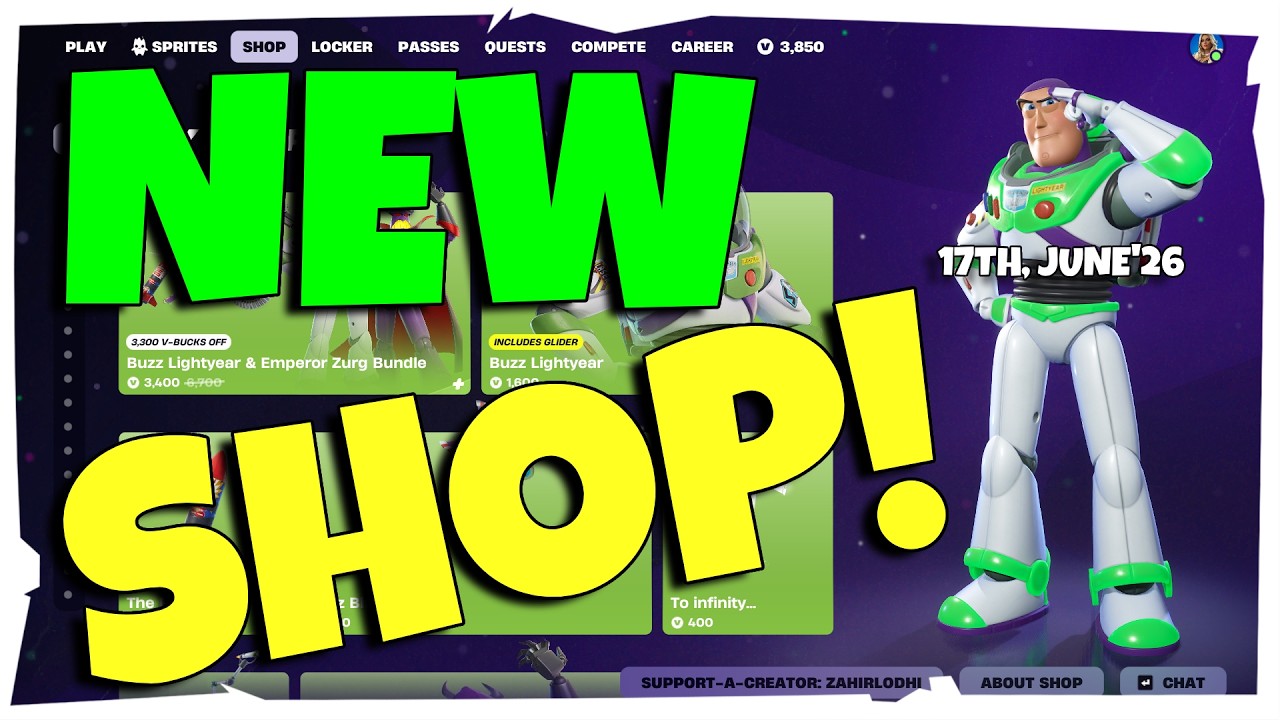 Fortnite Item Shop Update! [17th June, 2026] (CH7 S3)