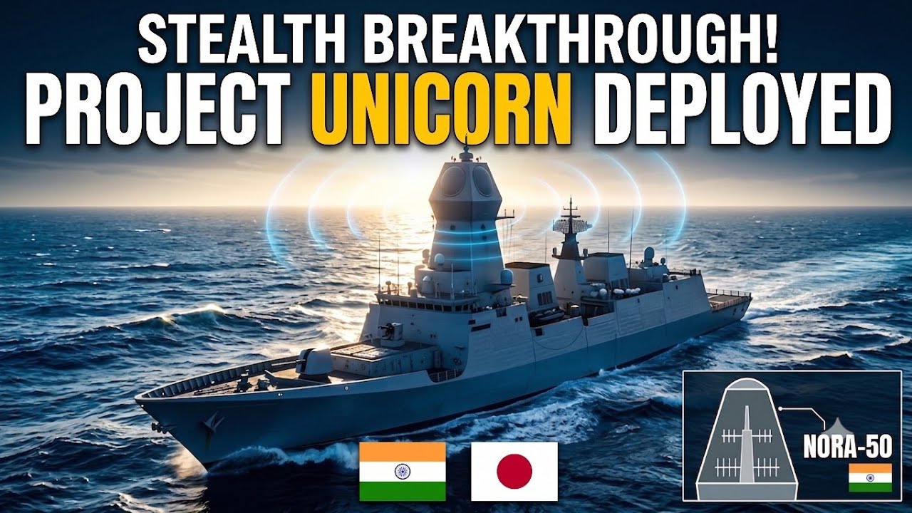 Project UNICORN: India & Japan Finalize Advanced Nora-50 Stealth Mast Integration