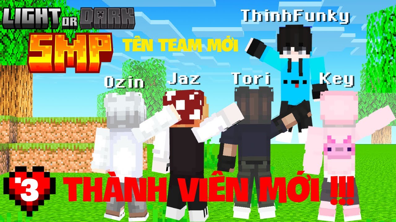 Minecraft Light of Dark Tập 3 : Tôi Đã Rời Team Tam Thái Tử!!