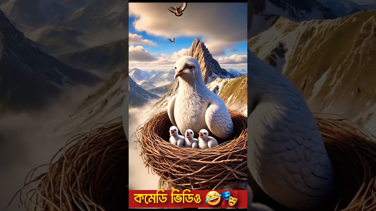 The tragic consequences of a small mistake | The lost pigeon chick, 29 June 2025 #shortvideo