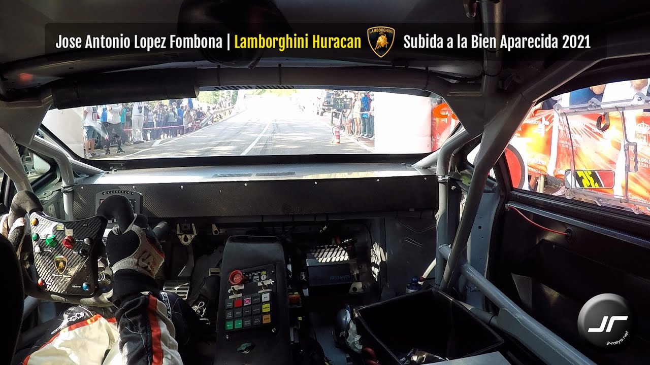 [ON BOARD] Jose Antonio Lopez Fombona | Subida a la Bien Aparecida 2021 | Lamborghini Huracan