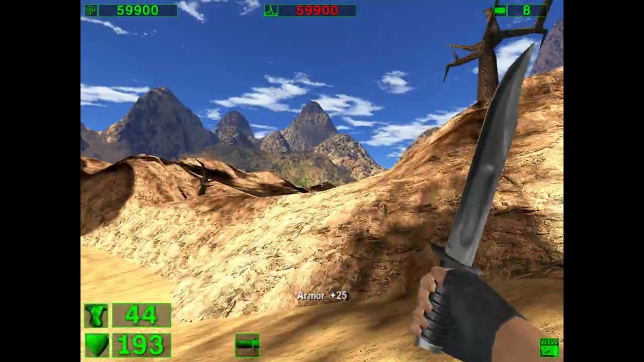 Serious Sam The first Encounter gameplay
