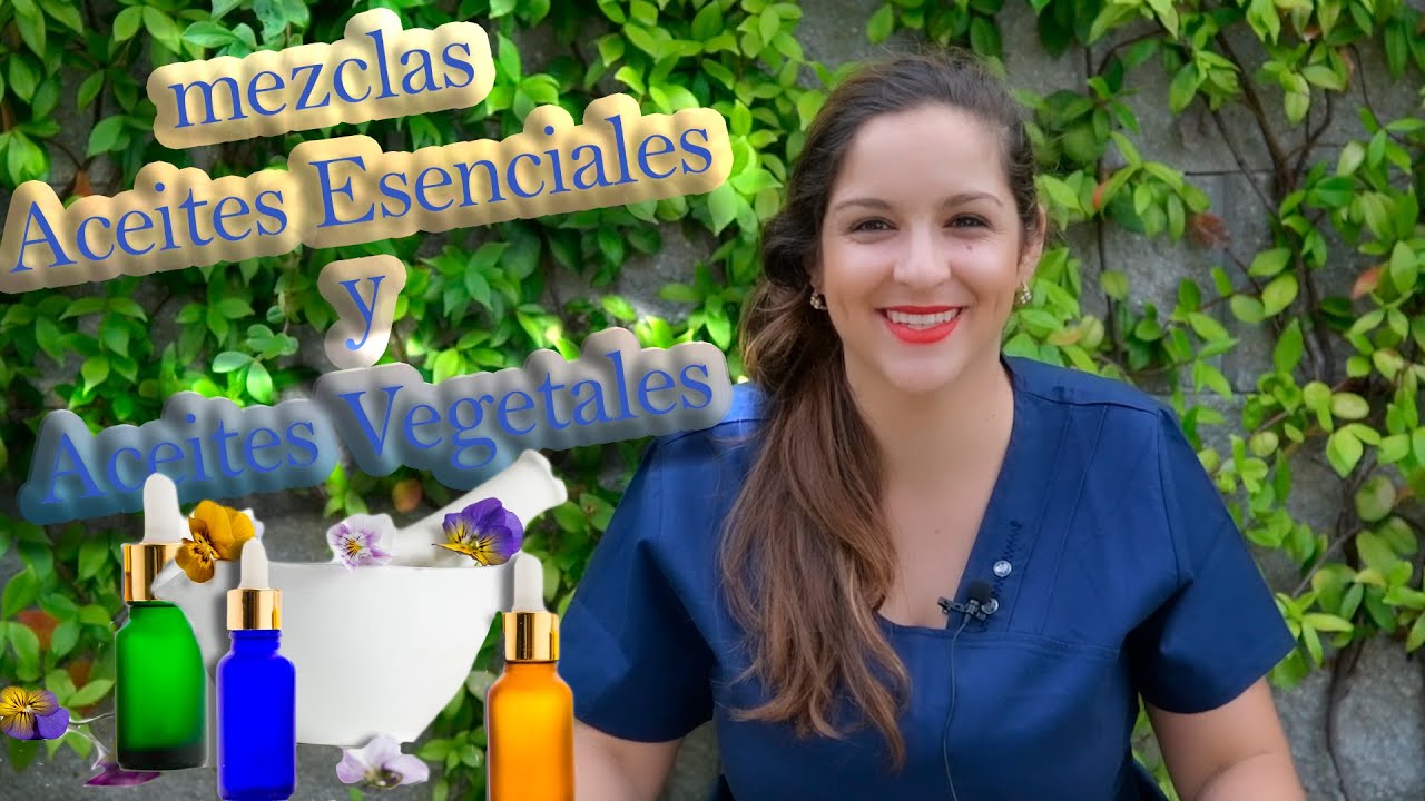 mezclar aceites esenciales y vegetales