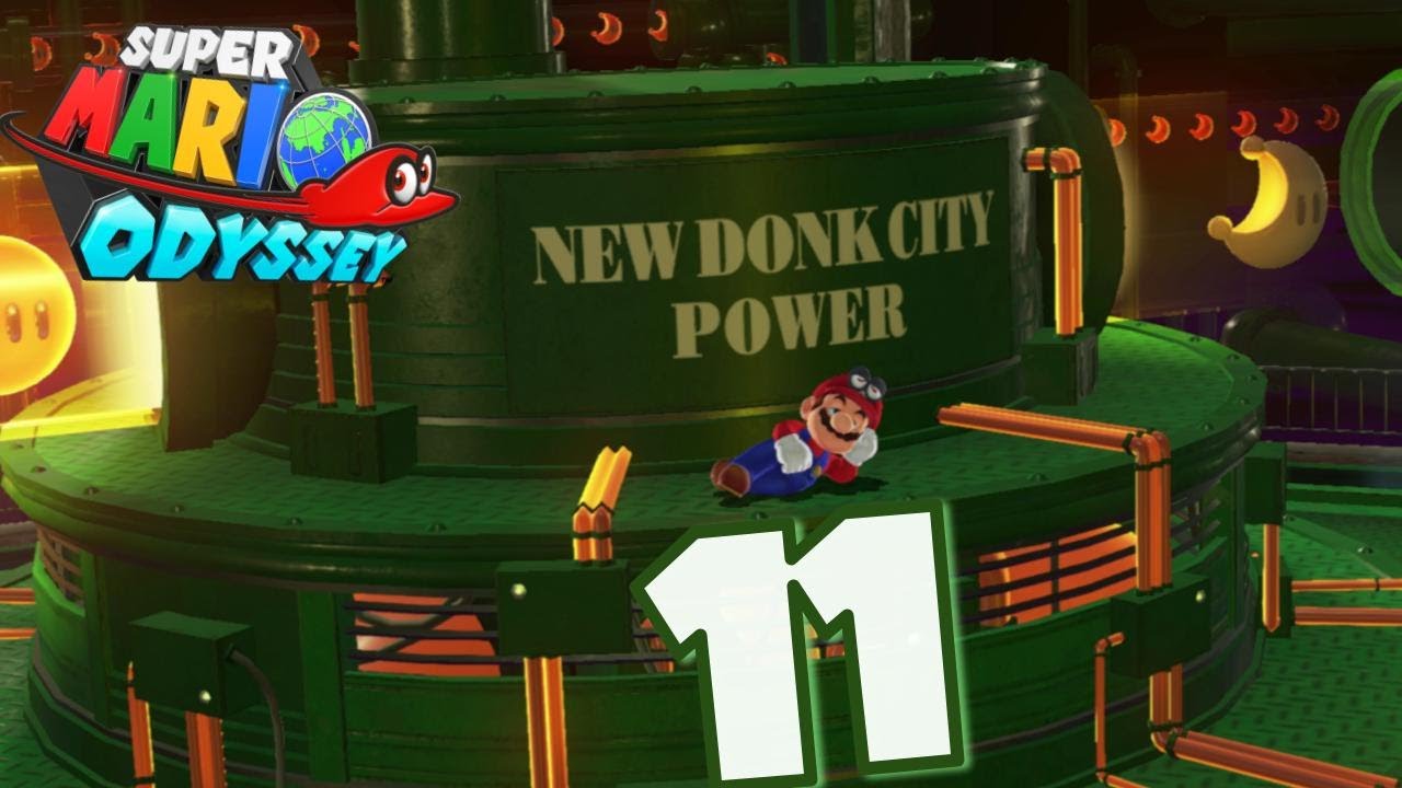 Super Mario Odyssey - Power on in New Donk City