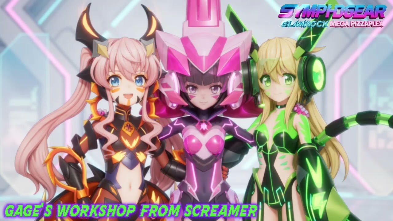 Symphogear Glamrock Mega Pizzaplex Gage's Workshop From Screamer Music Pop (GearMania) @arte93