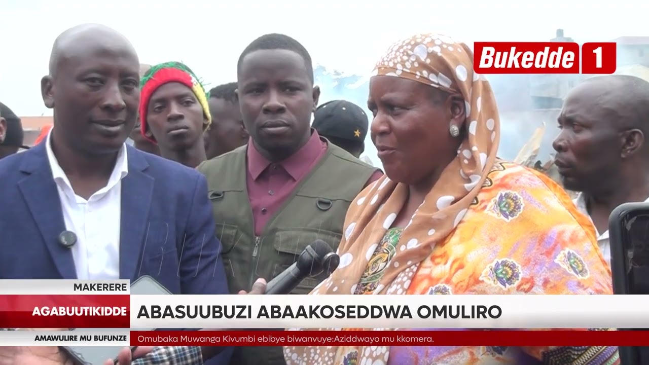 Agabuutikidde: Abasubuuzi abaakoseddwa omuliro Aba FUTA babalambuddeko  Babadduukiridde n'obuwunga