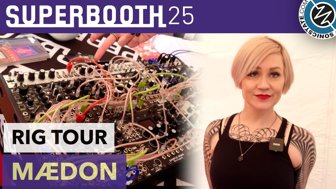 MÆDON Live Techno Setup - Superbooth 2025