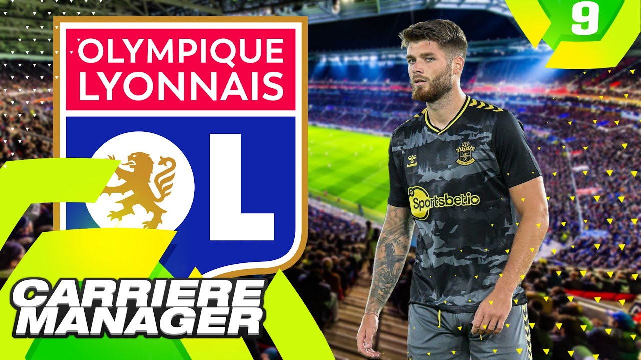 OM et NICE pour une place en CHAMPIONS LEAGUE ! | OLYMPIQUE LYONNAIS #9🔵🔴⚪️ [FC24]