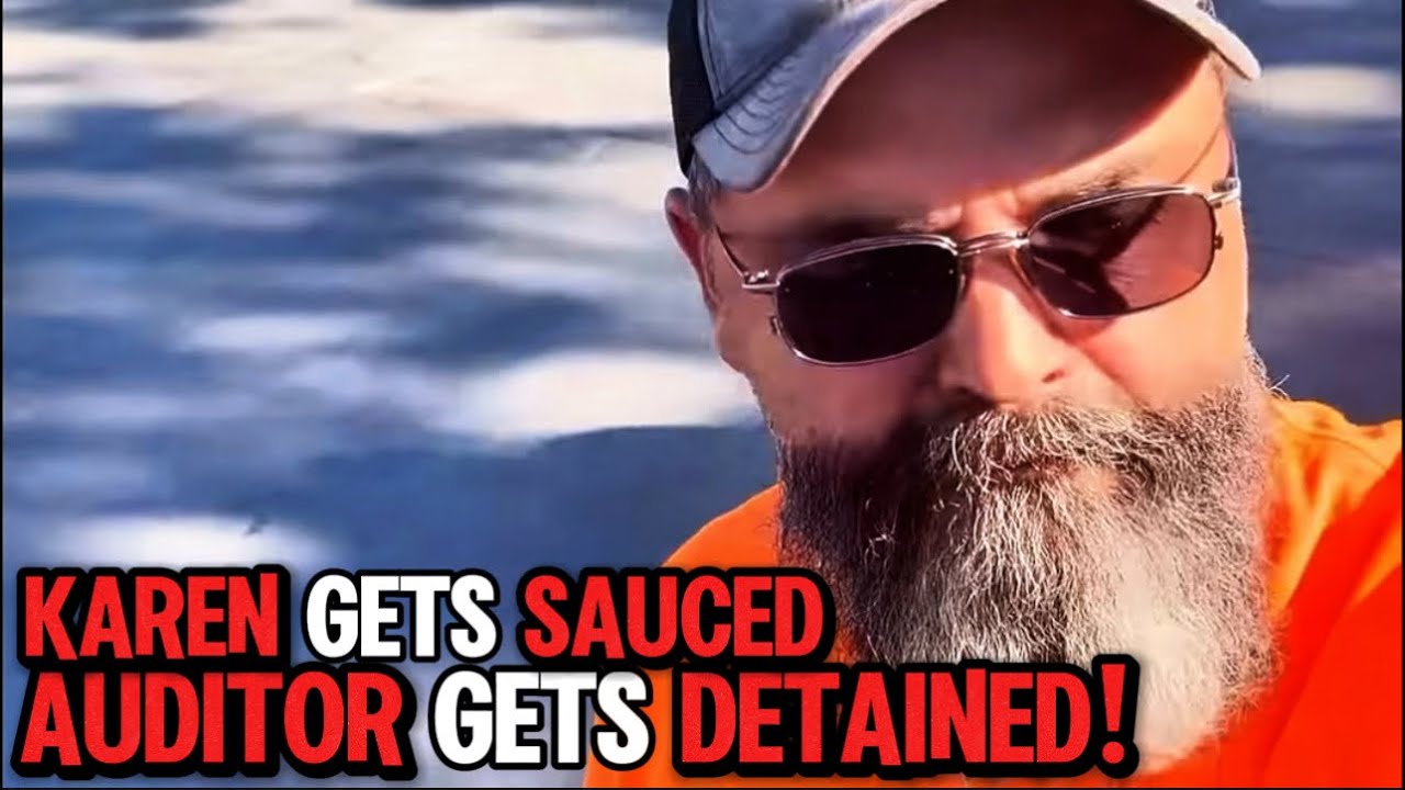 INSANE KAREN TAKES THE SAUCE FOR ASSAULT, AUDITOR GETS DETAINED BY TYRANTS