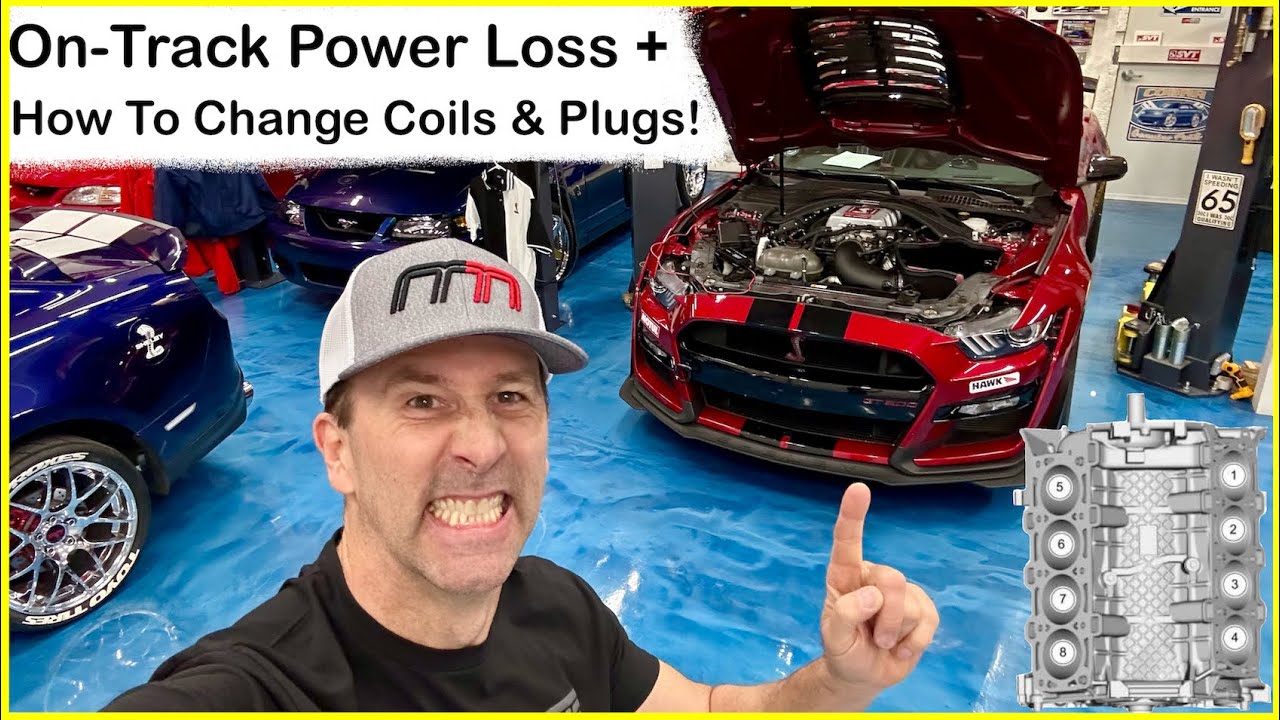 2020-2022 Shelby GT500 On Track Power Loss! + How to Change Coils & Plugs!