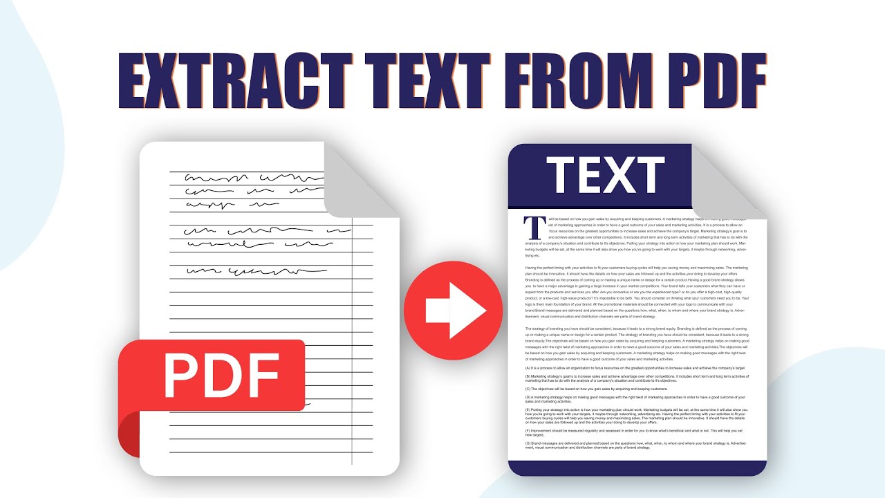 How To Extract Text from PDF | Microsoft PDF Automation