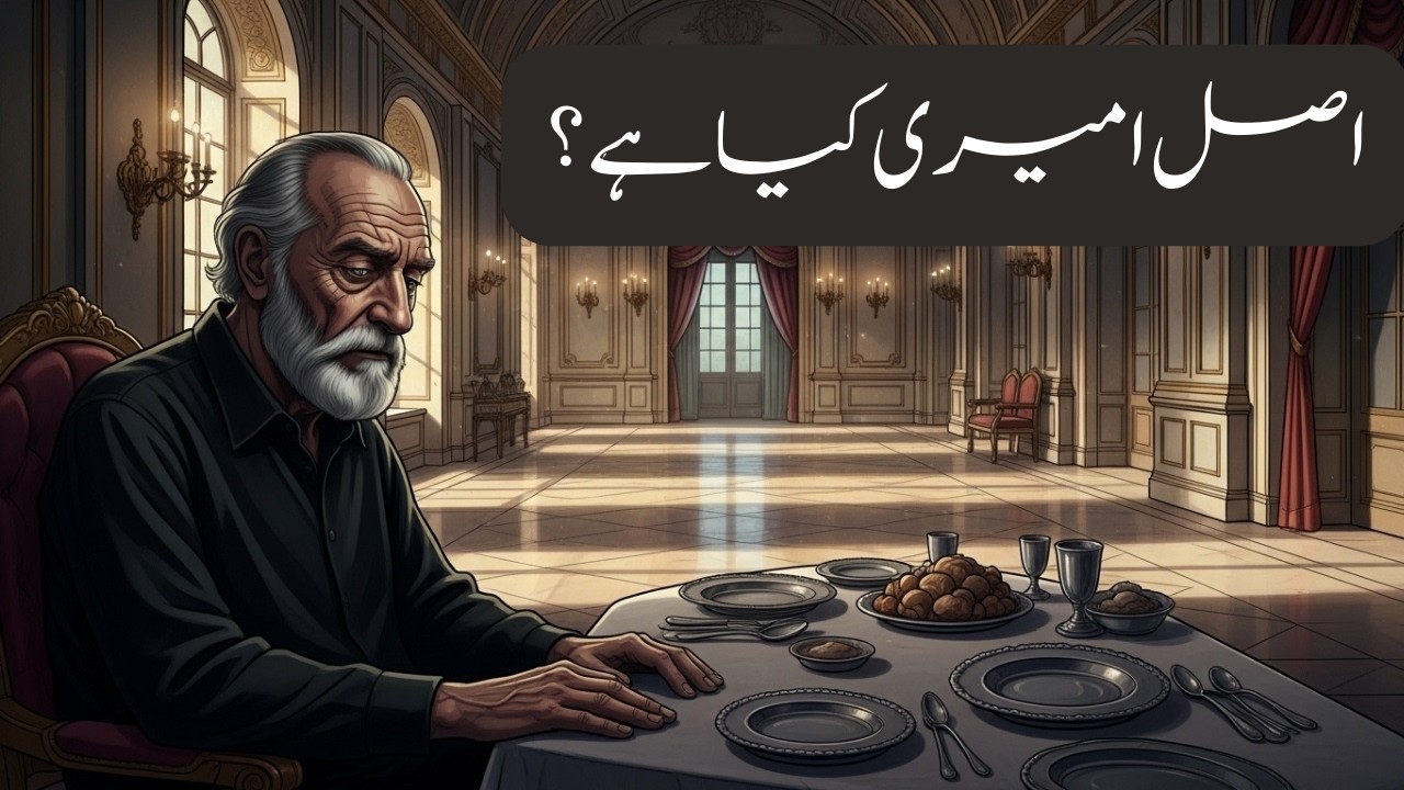 Asal Ameeri Kya He? | Moral Story Urdu/Hindi | Urdu Kahani | Ao Dastan Sunen